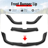 2006-2007 Subaru Impreza WRX & WRX STI CS2 Style Front Bumper Lip Spoiler Matte Black PP 3PCS