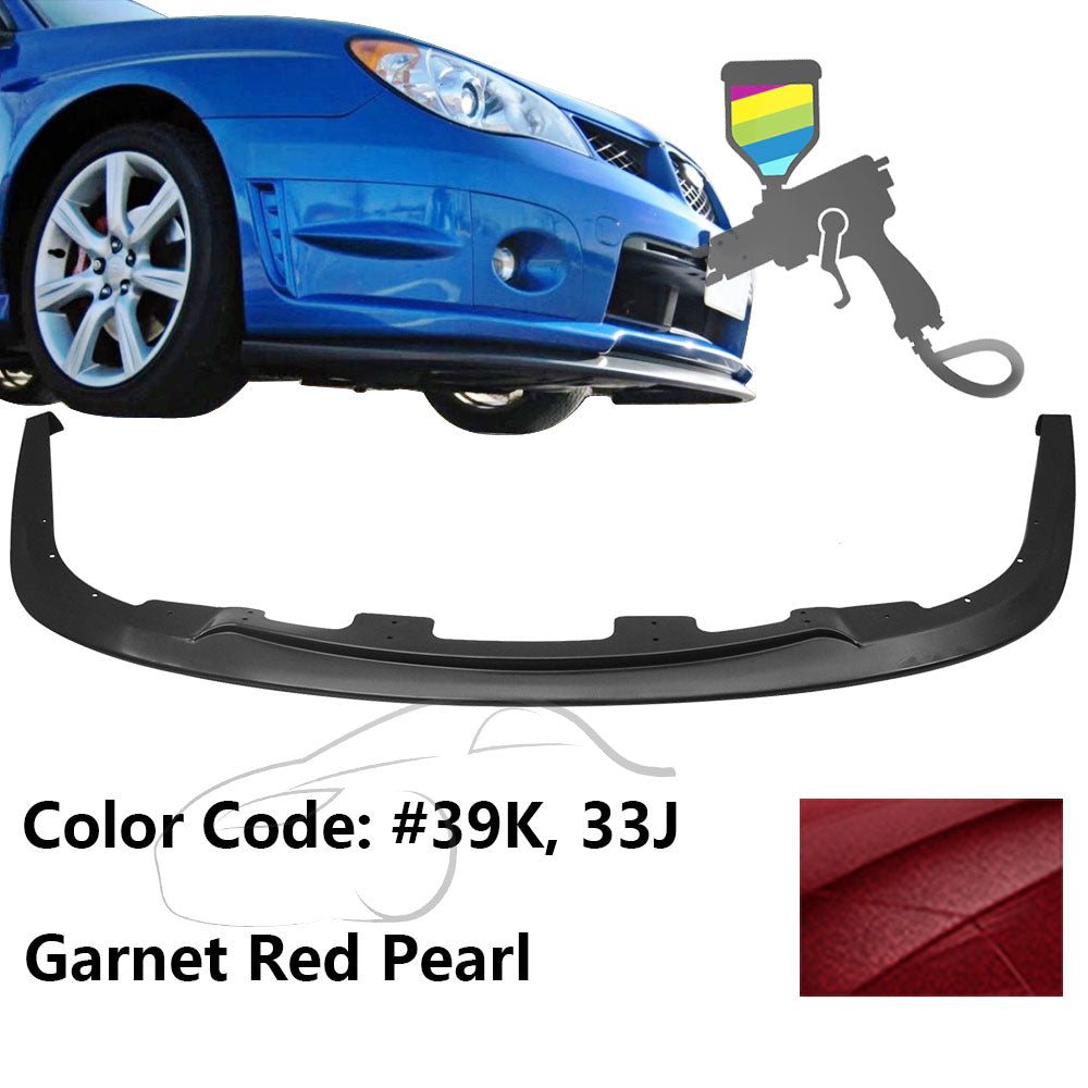 2006-2007 Subaru Impreza WRX STI Style Front Bumper Lip Chin PP