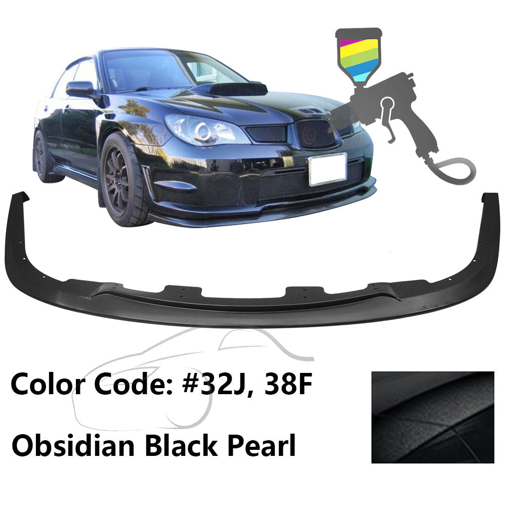 2006-2007 Subaru Impreza WRX STI Style Front Bumper Lip Chin PP