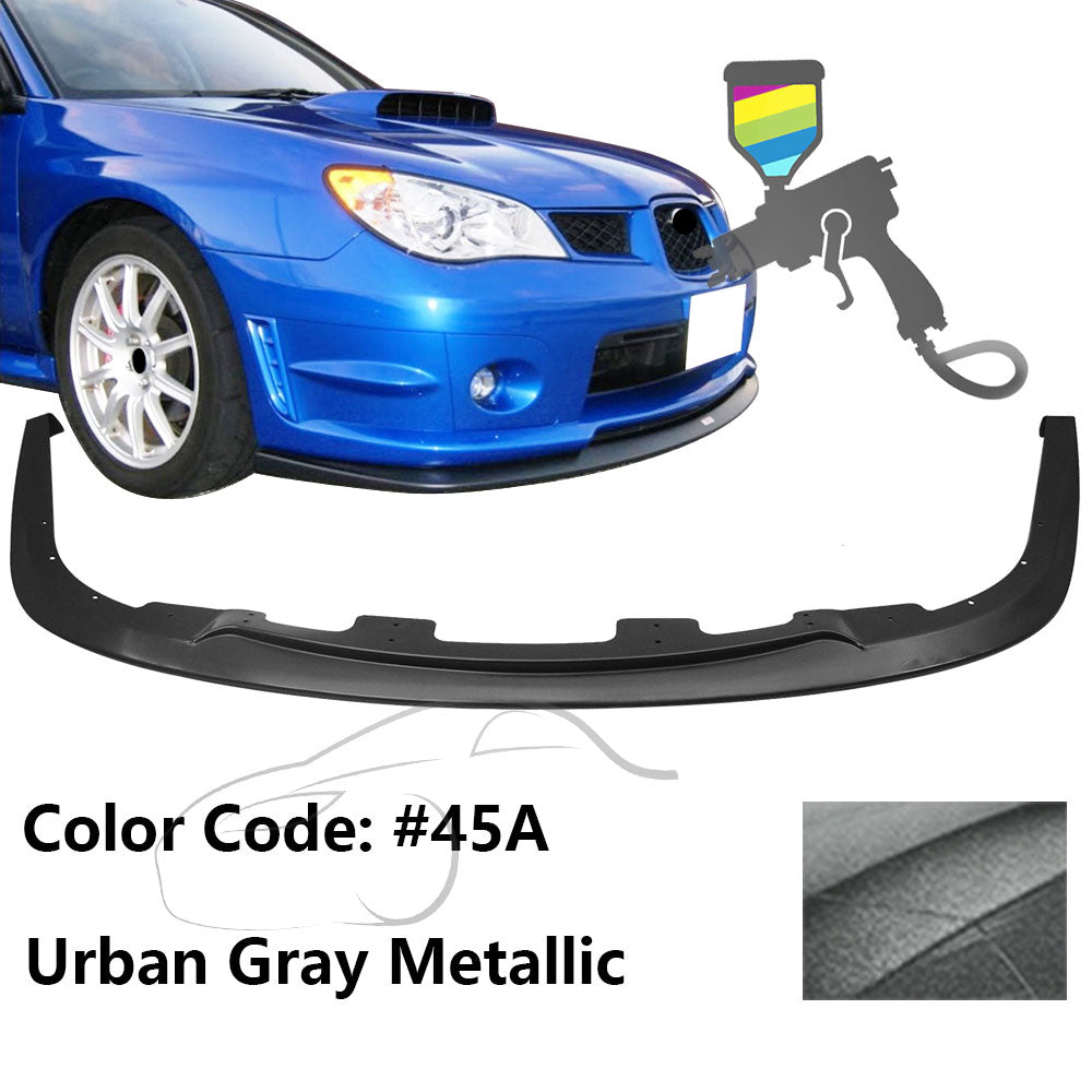 2006-2007 Subaru Impreza WRX STI Style Front Bumper Lip Chin PP