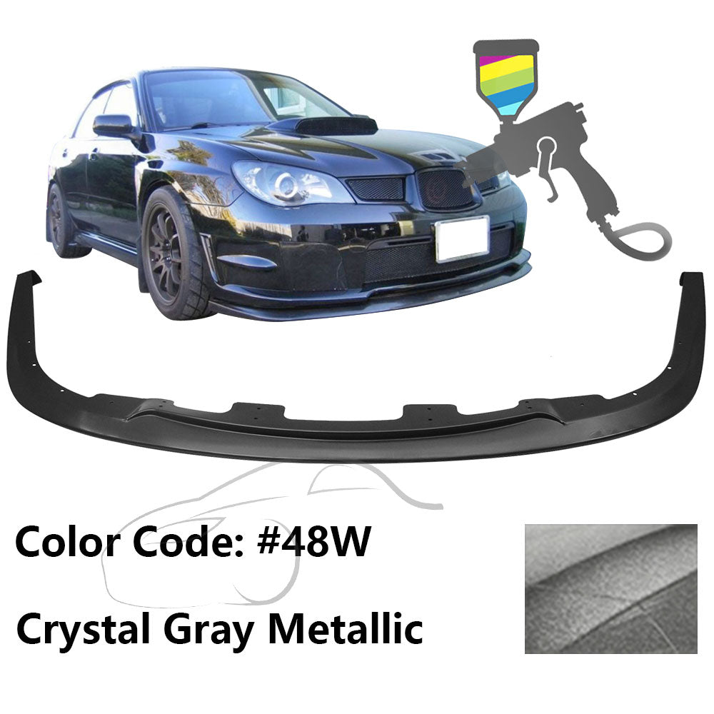 2006-2007 Subaru Impreza WRX STI Style Front Bumper Lip Chin PP