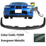 2006-2007 Subaru Impreza WRX STI Style Front Bumper Lip Chin PP