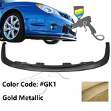 2006-2007 Subaru Impreza WRX STI Style Front Bumper Lip Chin PP