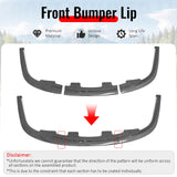 2006-2007 Subaru Impreza WRX Front Bumper Lip Spoiler 3PCS Carbon Fiber Print PP