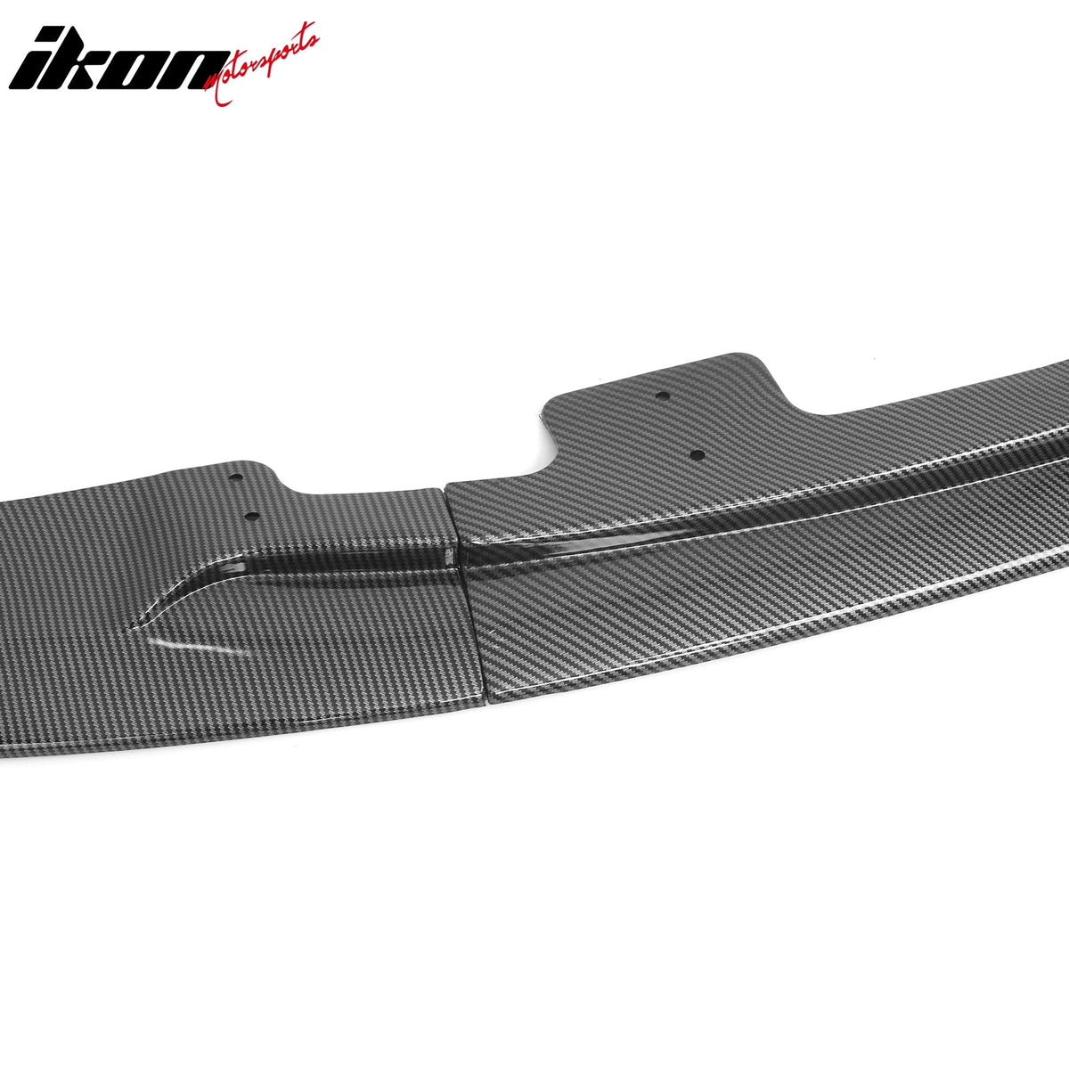 2006-2007 Subaru Impreza WRX Front Bumper Lip Spoiler 3PCS Carbon Fiber Print PP