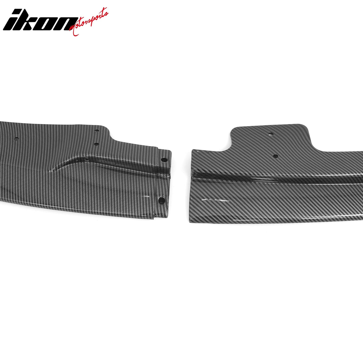 2006-2007 Subaru Impreza WRX Front Bumper Lip Spoiler 3PCS Carbon Fiber Print PP