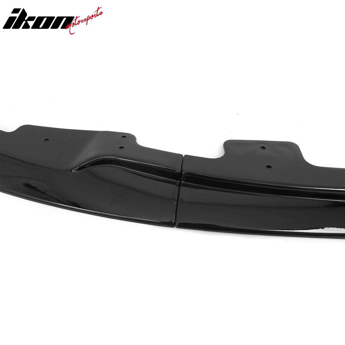 2006-2007 Subaru Impreza WRX Gloss Black Front Bumper Lip Spoiler PP 3PCS Set