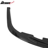 2006-2007 Subaru Impreza WRX Gloss Black Front Bumper Lip Spoiler PP 3PCS Set
