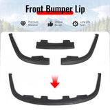 2006-2007 Subaru Impreza WRX Matte Black Front Bumper Lip Spoiler PP 3PCS Set