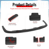 2006-2007 Subaru Impreza WRX Matte Black Front Bumper Lip Spoiler PP 3PCS Set