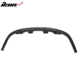 2006-2007 Subaru Impreza WRX Matte Black Front Bumper Lip Spoiler PP 3PCS Set