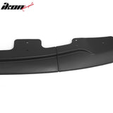2006-2007 Subaru Impreza WRX Matte Black Front Bumper Lip Spoiler PP 3PCS Set