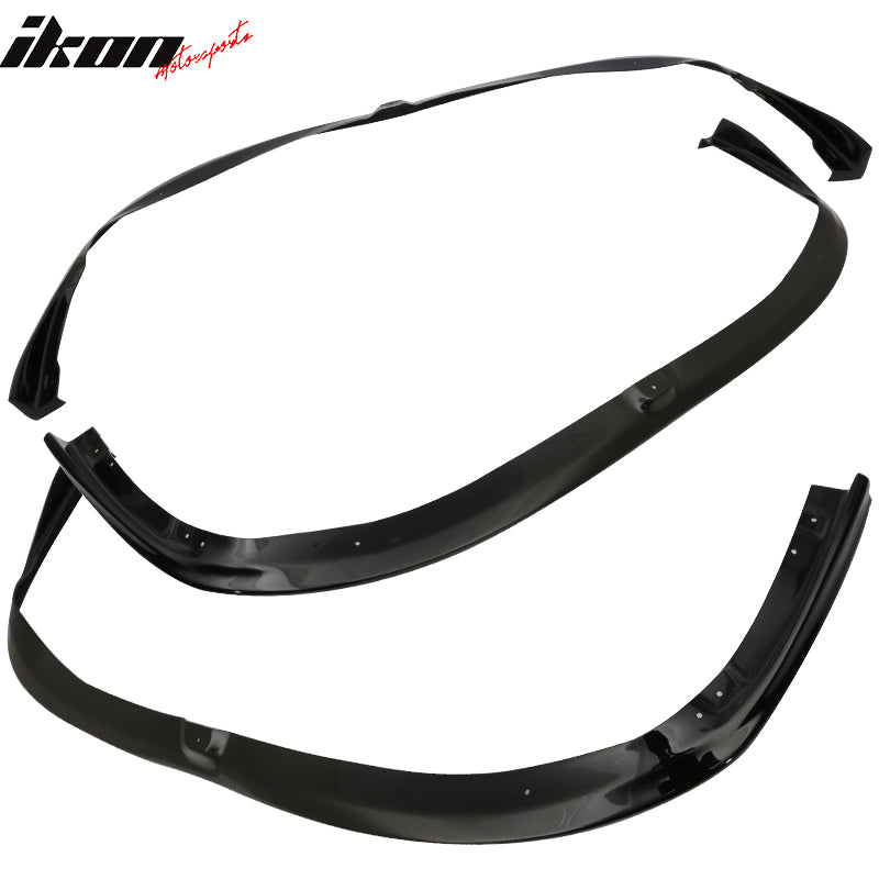 2008-2010 Subaru Impreza WRX Paint Obsidian Black Pearl 32J Front Lip