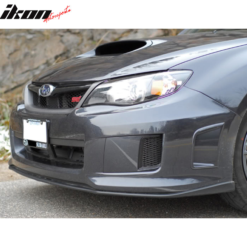 2011-2014 Subaru Impreza WRX STI V-Limited Style Front Lip Splitter PP