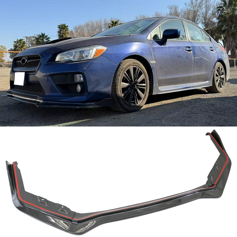 2015-2021 Subaru WRX/WRX STI Carbon Fiber IKON Style Front Bumper Lip