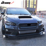 2015-2017 Subaru WRX STI IKON V6 Style Unpainted Front Bumper Lip PU