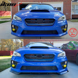 2015-2017 Subaru WRX STI MPX Carbon Fiber Print Front Bumper Lip PP