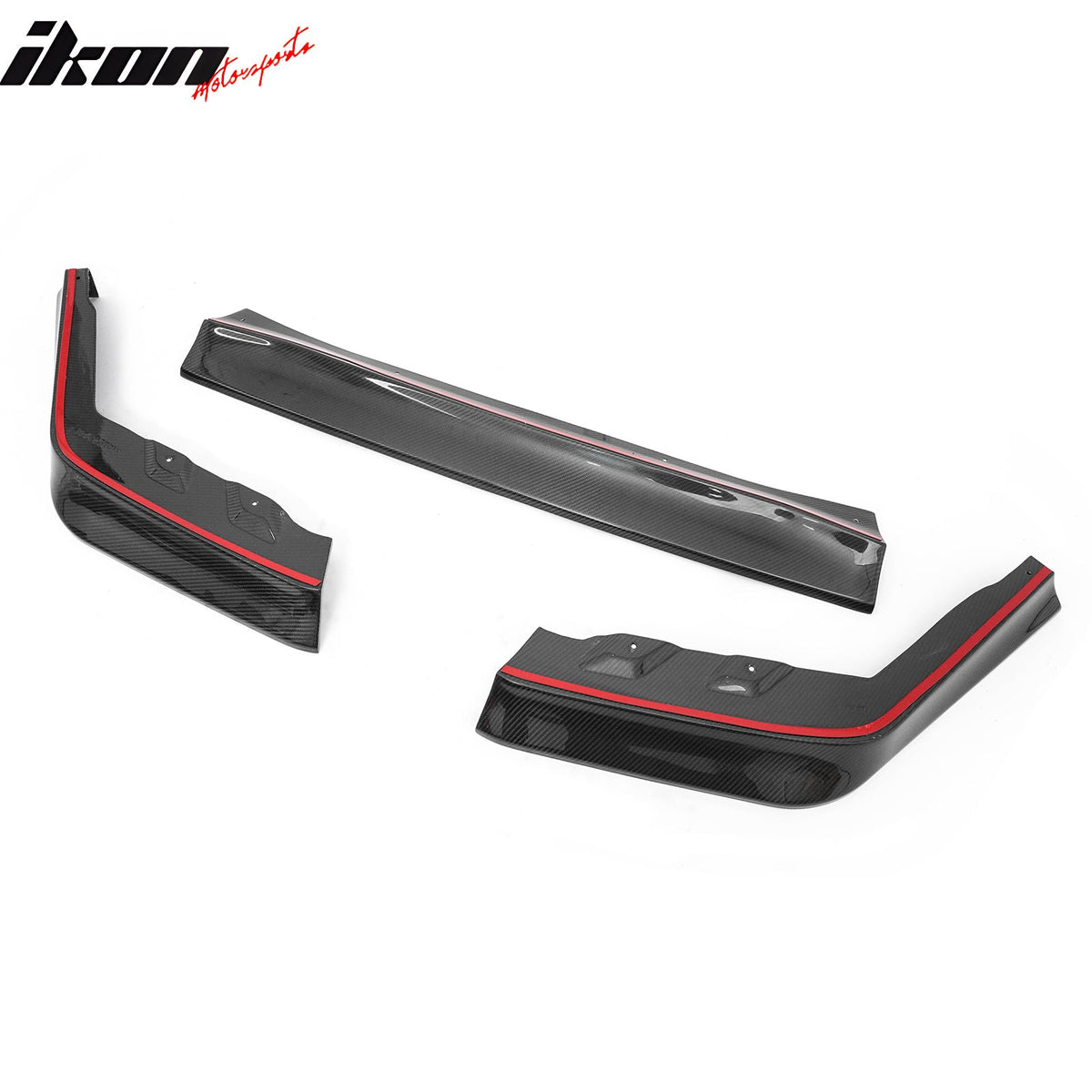 2015-2021 Subaru WRX & WRX STI OI Style Carbon Fiber Front Bumper Lip Spoiler Air Dam Chin 3PCS