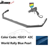 2015-2017 Subaru WRX STI Carbon Paint Front Bumper Lip Spoiler ABS