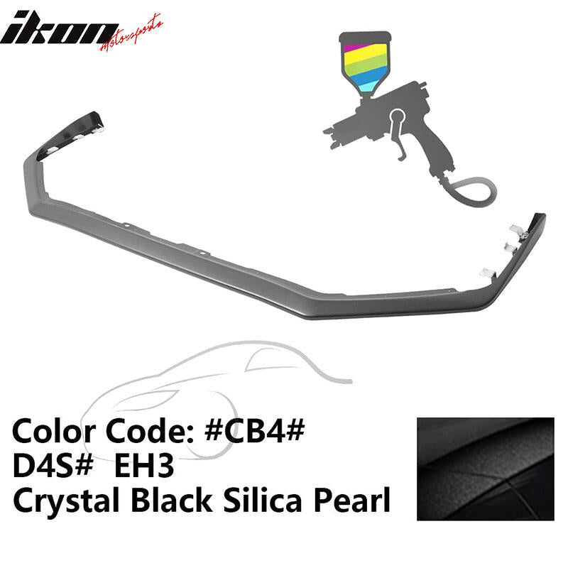 2015-2017 Subaru WRX STI Carbon Paint Front Bumper Lip Spoiler ABS