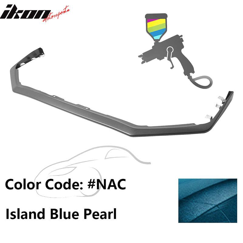 2015-2017 Subaru WRX STI Carbon Paint Front Bumper Lip Spoiler ABS