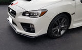 2015-2017 Subaru WRX STI Carbon Paint Front Bumper Lip Spoiler ABS