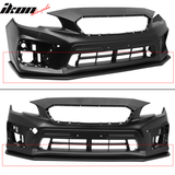 2015-2017 Subaru WRX STI V-Limited Style Front Bumper Lip Spoiler PP