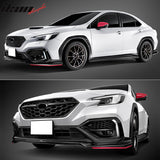 2022-2025 Subaru WRX STI Style Front Lip Splitter Unpainted Spoiler PP