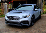 2022-2025 Subaru WRX STI Style Front Lip Splitter Unpainted Spoiler PP