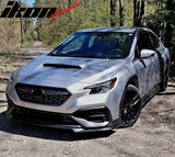 2022-2025 Subaru WRX STI Style Front Lip Splitter Unpainted Spoiler PP