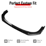 2008-2010 Subaru Impreza WRX STI IKON Style Carbon Fiber Print Front Bumper Lip PP