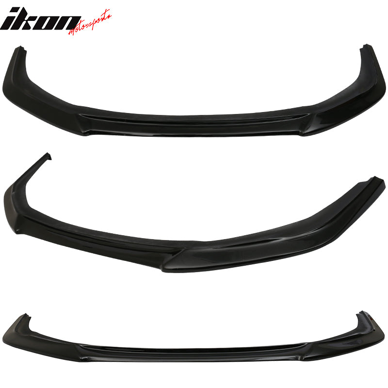 2014-2016 Scion tC 2.5 Painted Black #202 Front Bumper Lip PU