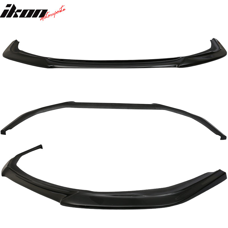2014-2016 Scion tC 2.5 Painted Black #202 Front Bumper Lip PU