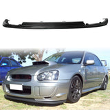 2004-2005 Subaru Impreza WRX STI STI Style Front Bumper Lip Guard - PU