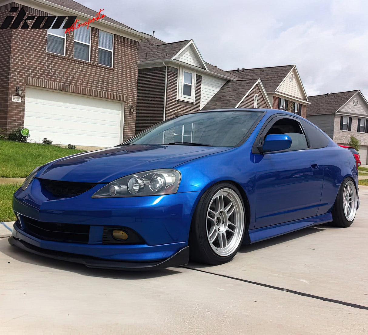 Universal CS2 Style PU Front Bumper Lip Lower Spoiler Unpainted