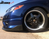 Universal CS2 Style PU Front Bumper Lip Lower Spoiler Unpainted