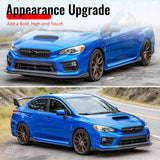 2015-2021 Subaru WRX & WRX STI Carbon Fiber Print Front Bumper Lip Spoiler PP 3PCS Set