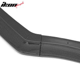 2015-2021 Subaru WRX & WRX STI Carbon Fiber Print Front Bumper Lip Spoiler PP 3PCS Set
