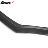 2015-2021 Subaru WRX & WRX STI Gloss Black Front Bumper Lip Spoiler PP 3PCS Set