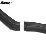 2015-2021 Subaru WRX & WRX STI Gloss Black Front Bumper Lip Spoiler PP 3PCS Set