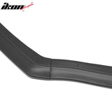 2015-2021 Subaru WRX & WRX STI Matte Black Front Bumper Lip Spoiler PP 3PCS Set