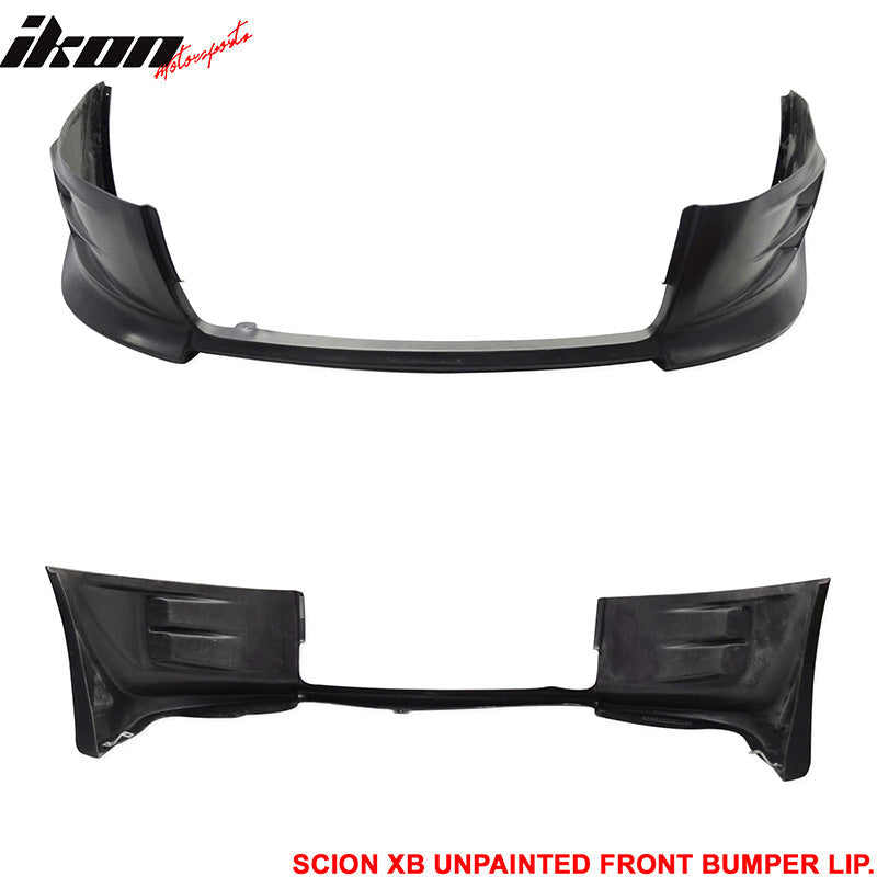 2008-2010 Scion xB 4Door Unpainted PU Front Lip Splitter Spoiler