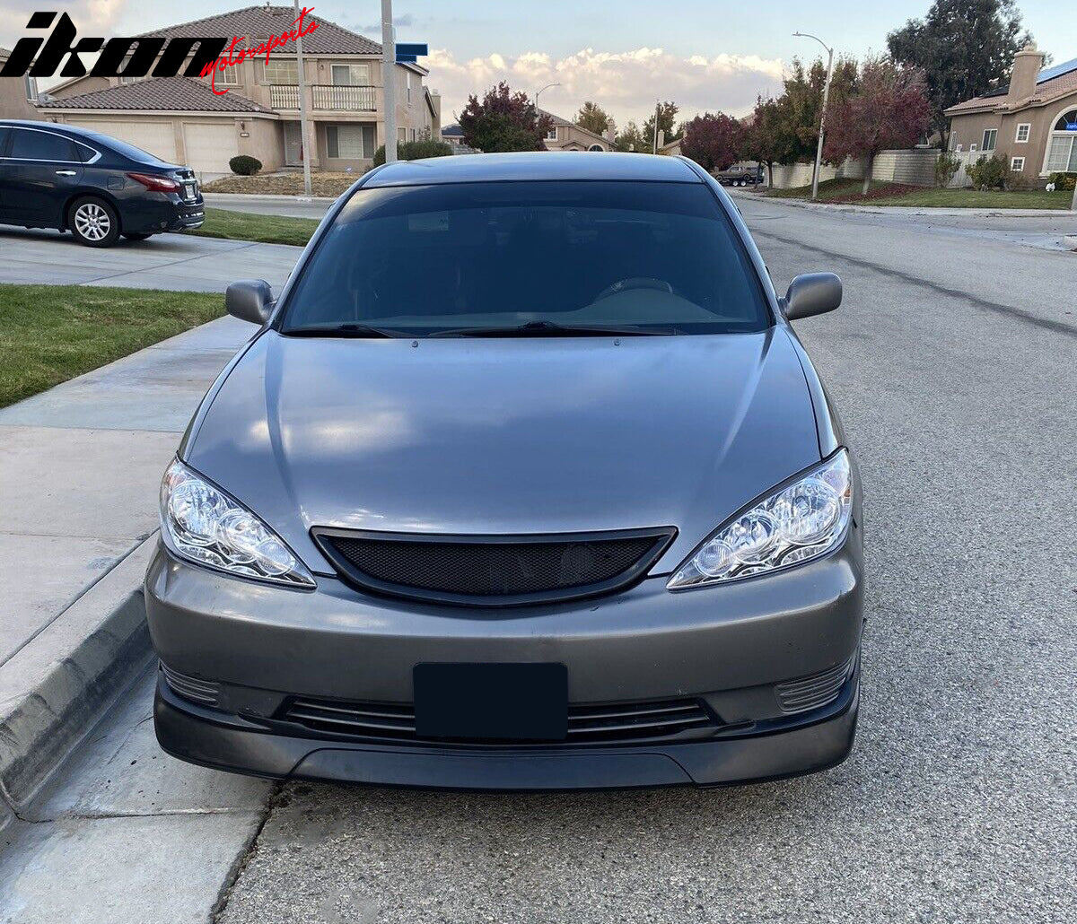 2002-2003 Camry Sedan 4Dr VIP Style Front Bumper Lip Spoiler PU
