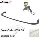 2018-2020 Toyota Camry LE Style Front Bumper Lip PP 4Dr