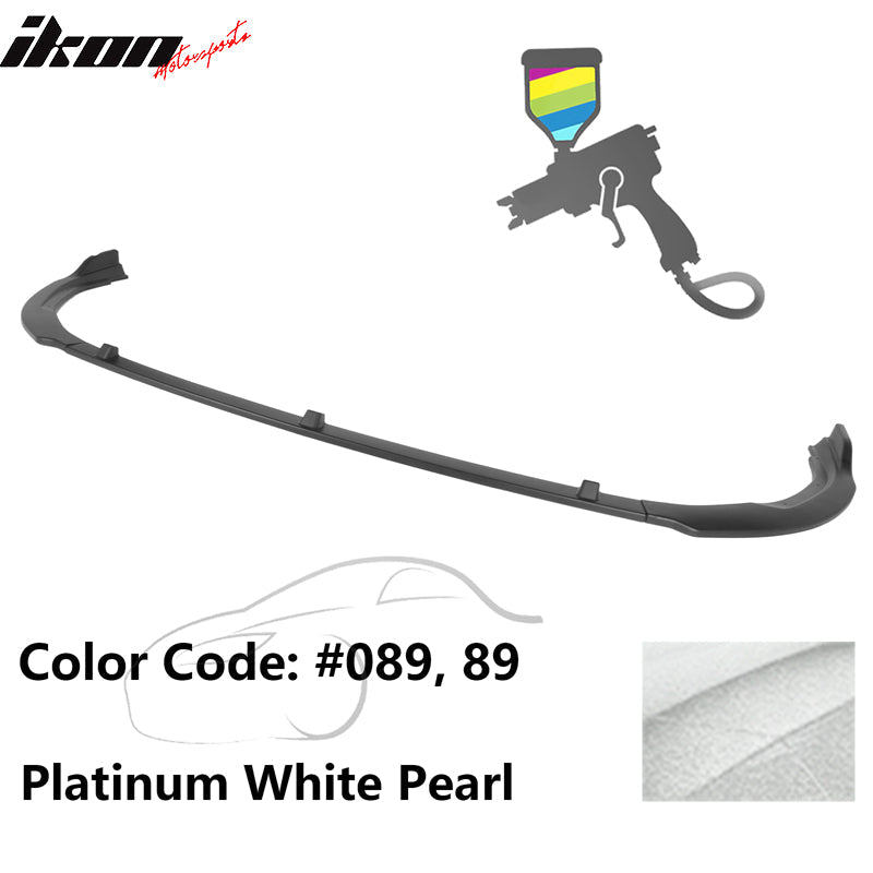 2018-2020 Toyota Camry LE Style Front Bumper Lip PP 4Dr