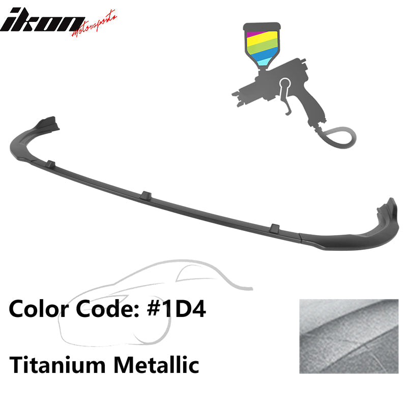 2018-2020 Toyota Camry LE Style Front Bumper Lip PP 4Dr