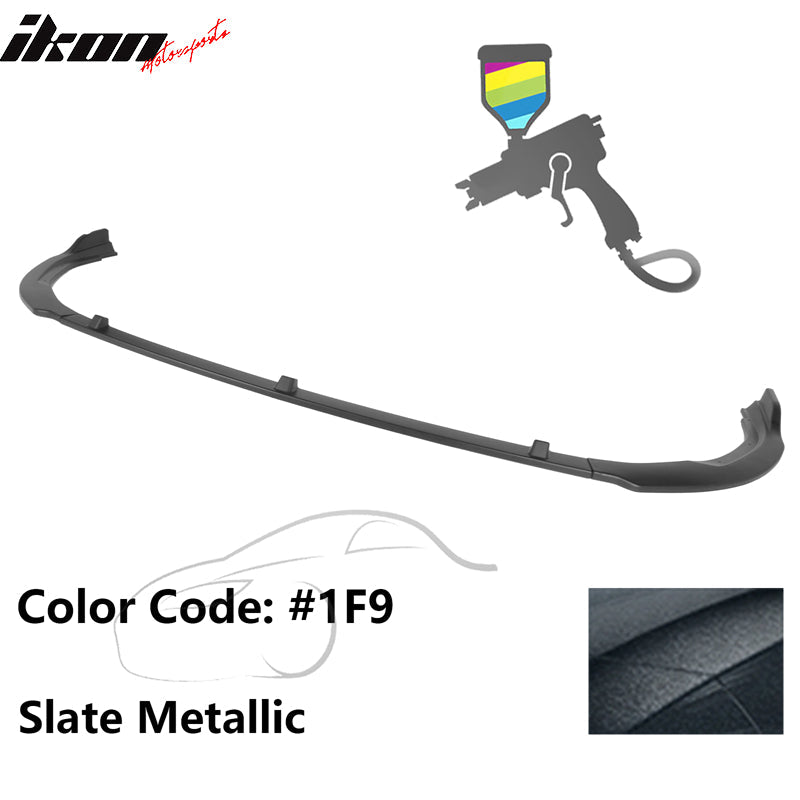 2018-2020 Toyota Camry LE Style Front Bumper Lip PP 4Dr