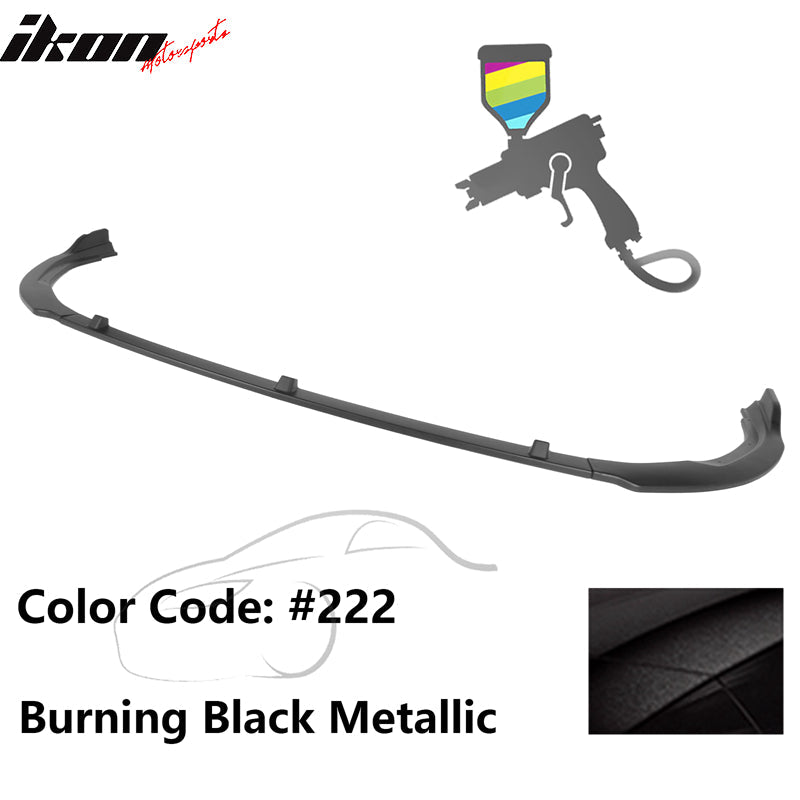 2018-2020 Toyota Camry LE Style Front Bumper Lip PP 4Dr