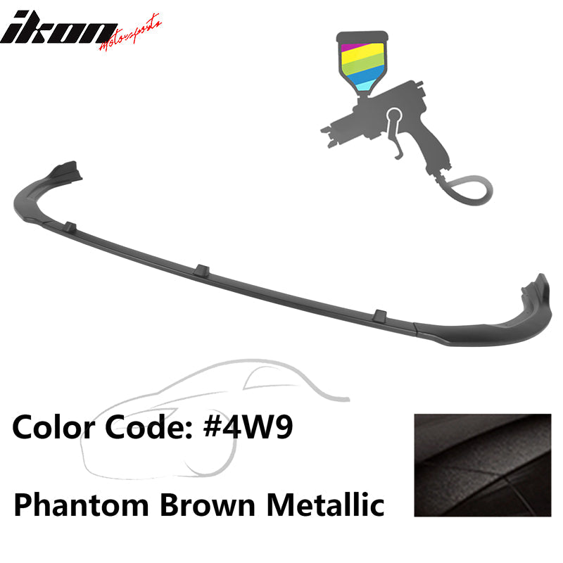 2018-2020 Toyota Camry LE Style Front Bumper Lip PP 4Dr