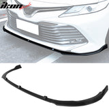 2018-2020 Toyota Camry LE Style Front Bumper Lip PP 4Dr